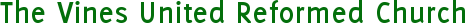 www.thevineschurch.org.uk Logo